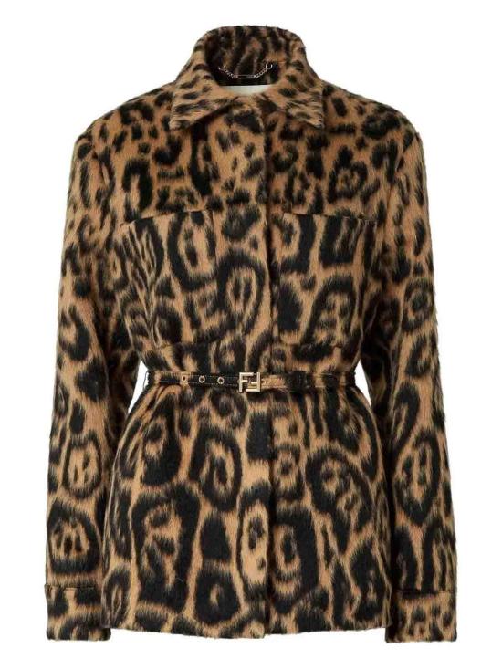 25FW 펜디 자켓 FJ7561AVJFF1T6O Animal Print - FENDI