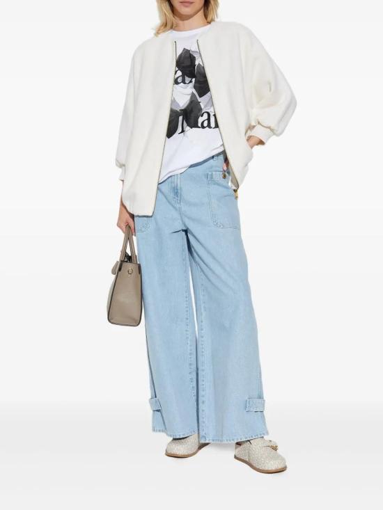 25FW 막스마라 반팔 티셔츠 252194607160001E15 White - MAX MARA