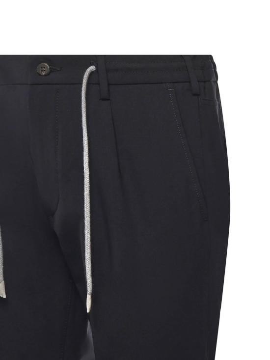  일레븐티 트레이닝/조거 팬츠 L75PANB21TES0A05322 Black - ELEVENTY