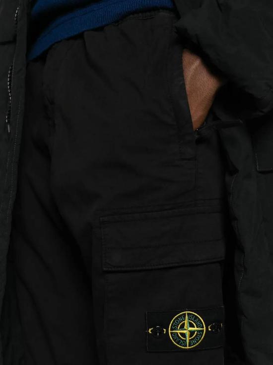 25FW 스톤 아일랜드 트레이닝/조거 팬츠 K2S153100031S0010V0029 Black - STONE ISLAND