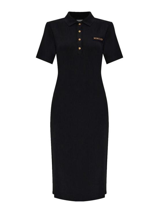  몽클레어 미디 스커트 8I0002389AYT999 Black