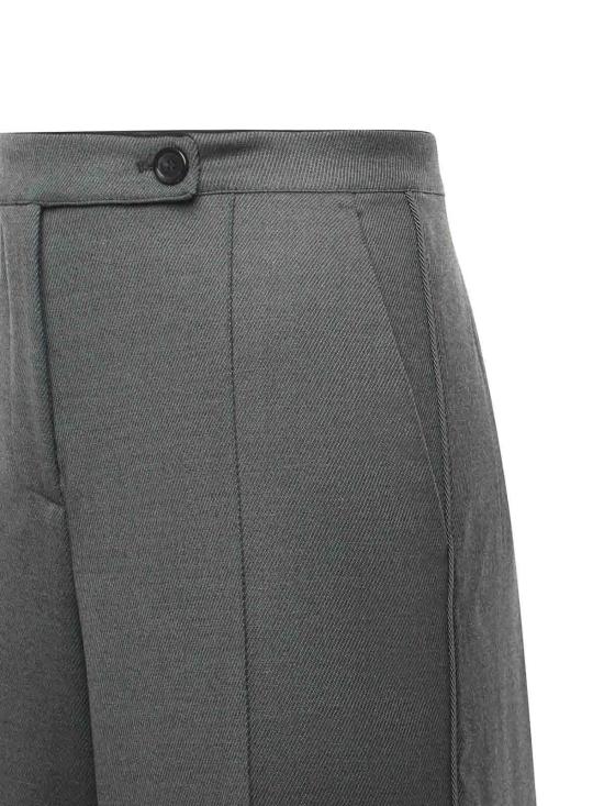 25FW 핑코 스트레이트 팬츠 106140A30CV93 Dark Green - PINKO