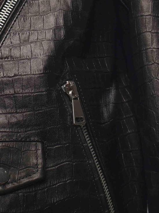 27SS 줄리아노 갈리아노 자켓 PUSHITCROCNERO Black - GIULIANO GALIANO