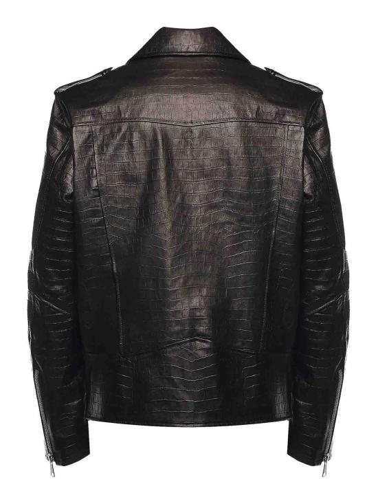 27SS 줄리아노 갈리아노 자켓 PUSHITCROCNERO Black - GIULIANO GALIANO