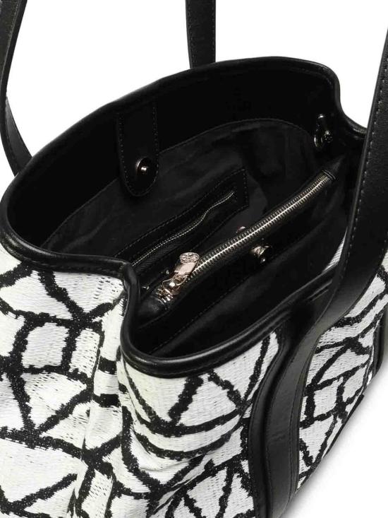 25SS 브이73 토트백 73BS8VH01NEROBIANCO Black - V73