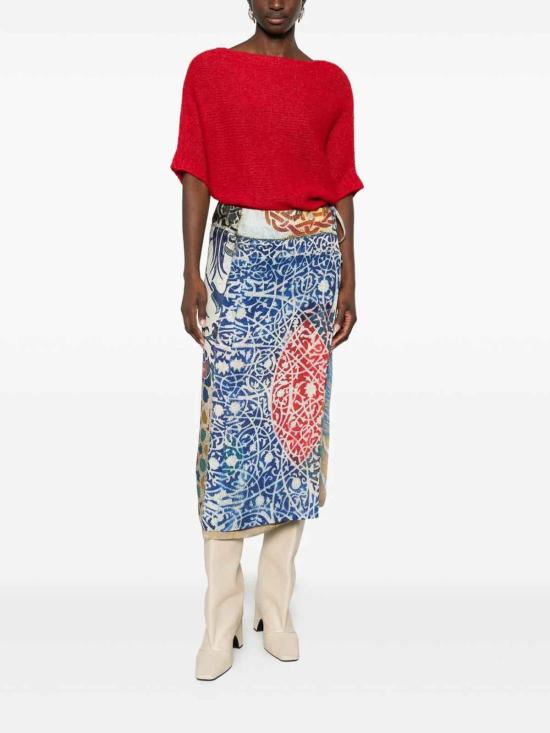 25FW TALKING WALLS 반팔 티셔츠 TW2202LIPSTICKRED Red - OTHER BRANDS