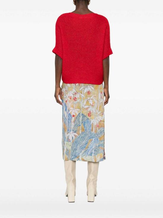 25FW TALKING WALLS 반팔 티셔츠 TW2202LIPSTICKRED Red - OTHER BRANDS