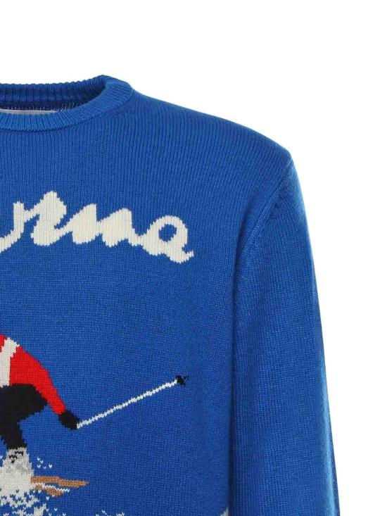 25FW 세인트바쓰 스웨터 HER001100066I Blue - MC2 SAINT BARTH