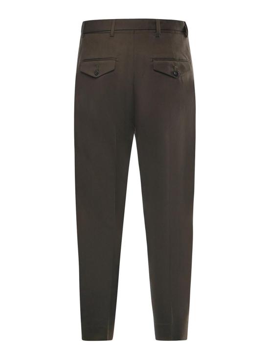  비에이블 수트 팬츠 ANDYWBSW23VERDEMILITARE Dark Green - BE ABLE