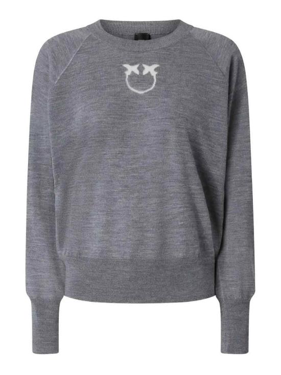 25FW 핑코 긴팔 티셔츠 105417A18MII2 Grey