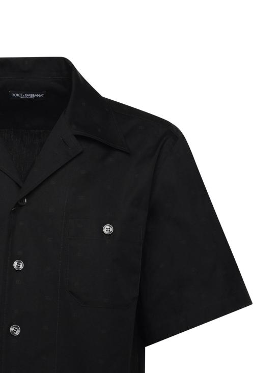 26SS 돌체앤가바나 반팔 셔츠 G5JH9THS5T8HN5WZ Black - DOLCE & GABBANA