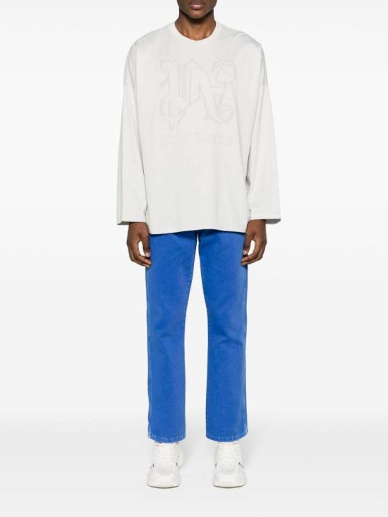  팜앤젤스 반팔 티셔츠 PMAB041R24FLE0010505 Grey - PALM ANGELS