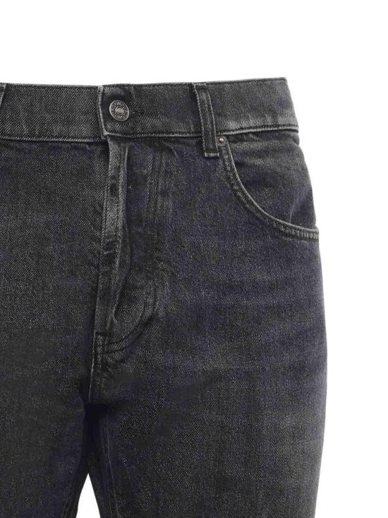 25FW 돈답 스트레이트 팬츠 UP576DSE377ULN9999 Black - DONDUP