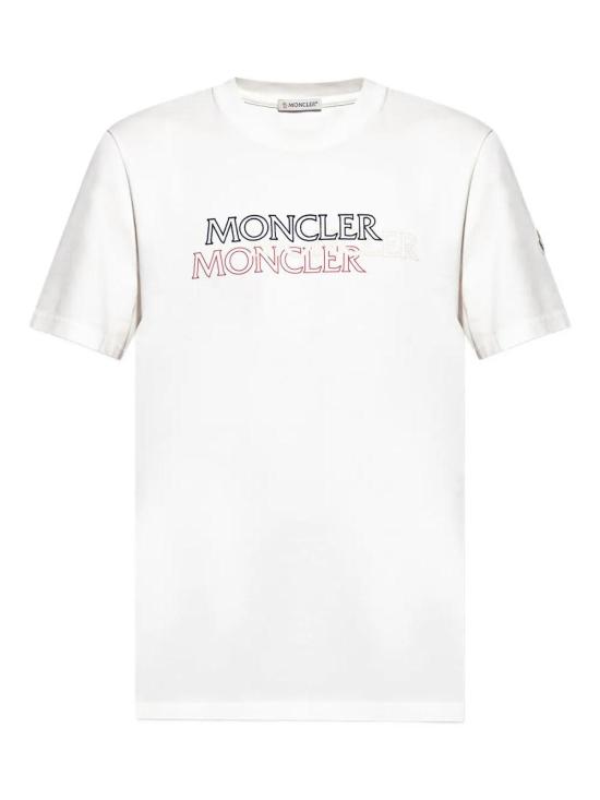  몽클레어 반팔 티셔츠 K20918C0005589AZ9034 White - MONCLER
