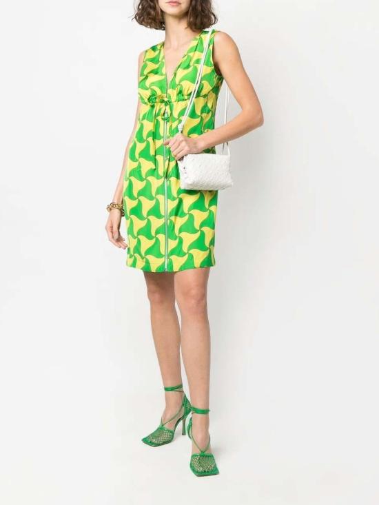  보테가베네타 미디 스커트 691535V1N207072 Green - BOTTEGA VENETA
