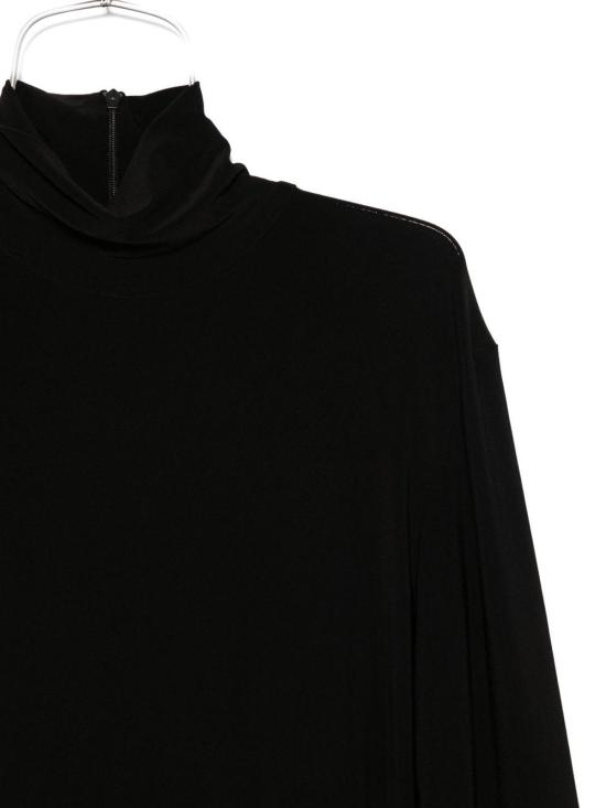 25FW 노마카말리 미디 스커트 KK3253PLR04001 Black - NORMA KAMALI