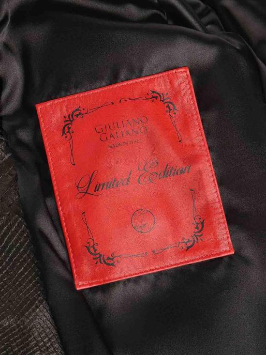 26SS 줄리아노 갈리아노 봄버 자켓 MIAMIVICEPITONENERO Black - GIULIANO GALIANO