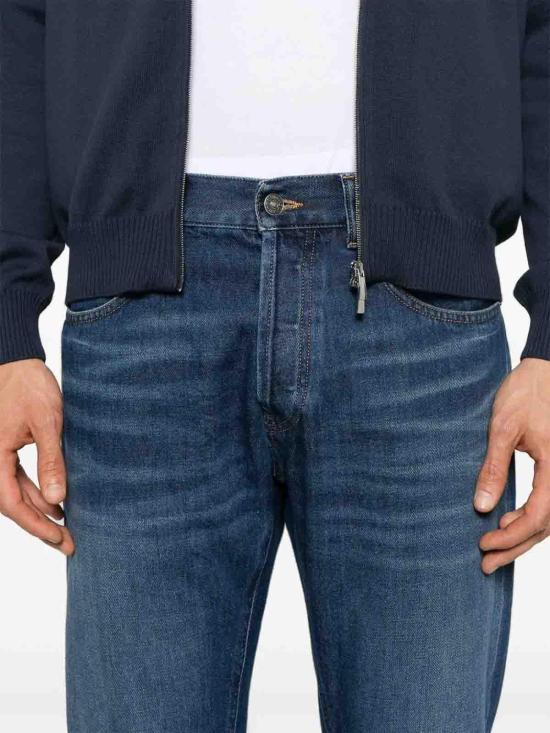 25FW 돈답 스트레이트 팬츠 UP576DS0257ULH2DU800 Blue - DONDUP