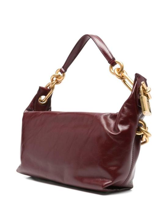 25FW 발망 숄더백 FN0BS002LMTE3AR Dark Red - BALMAIN