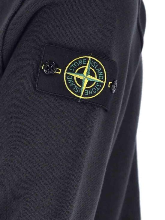  스톤 아일랜드 후드 티셔츠 K2S156100078S0185V0029 Black - STONE ISLAND