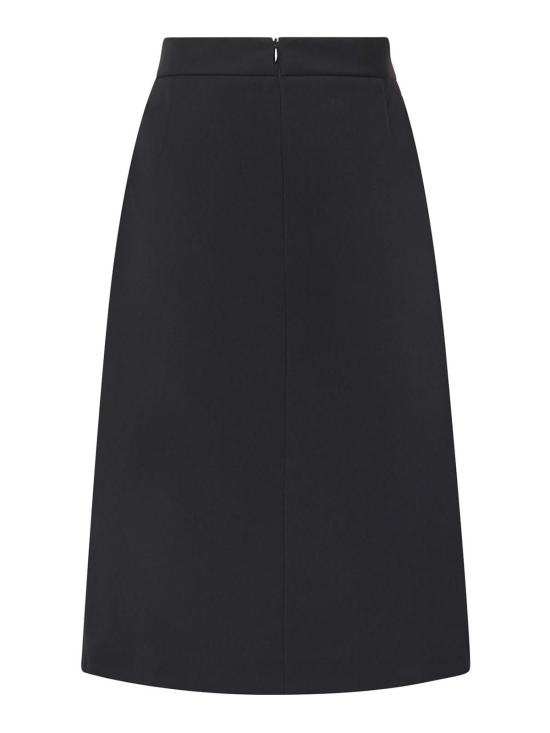 25FW 나인 미니츠 미디 스커트 26FWNGN0001 Black - NINEMINUTES