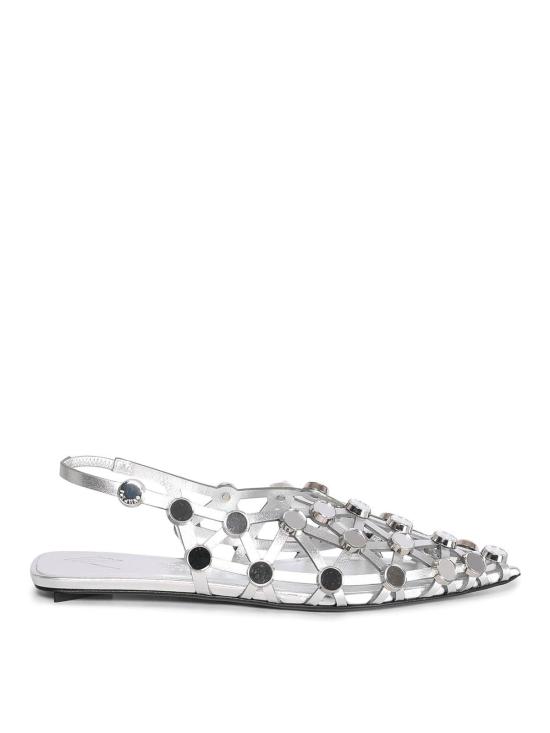 25FW 디 아티코 플랫 슈즈 250WSH00801LBT112SA002 Silver