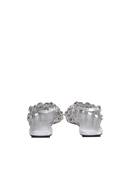 25FW 디 아티코 플랫 슈즈 250WSH00801LBT112SA002 Silver - THE ATTICO