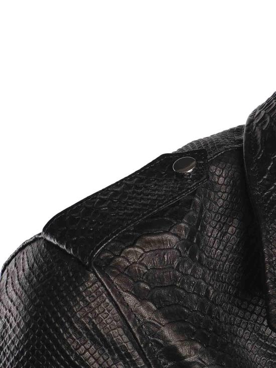 27SS 줄리아노 갈리아노 자켓 PUSHITPYTHONNERO Black - GIULIANO GALIANO