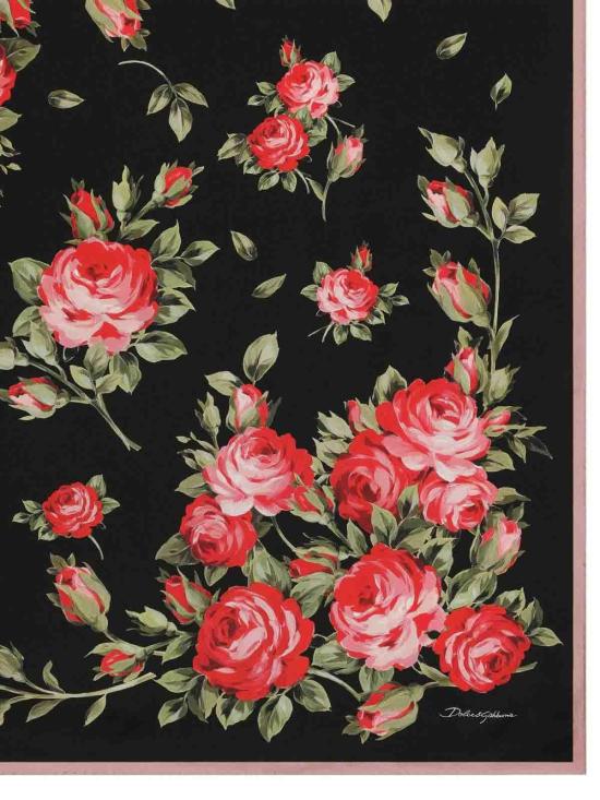 26SS 돌체앤가바나 머플러/스카프 FN090RGDDPLHN5ZN BLACK - DOLCE & GABBANA
