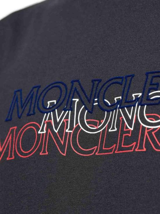  몽클레어 반팔 티셔츠 K20918C0005589AZ9778 Black - MONCLER