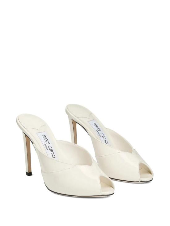 26SS 지미추 뮬/슬리퍼 BRIGITTEMULE100PAT White - JIMMY CHOO