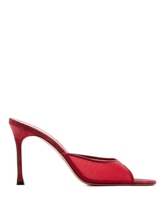 25FW 아미나 무아디 뮬/슬리퍼 15S365590ALE Dark Red