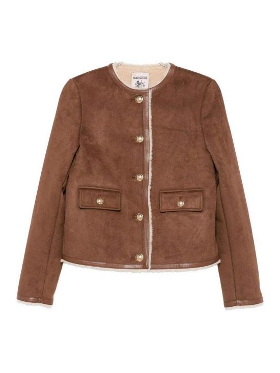 26FW 세미쿠튀르 무스탕 S5WT20T561 Brown