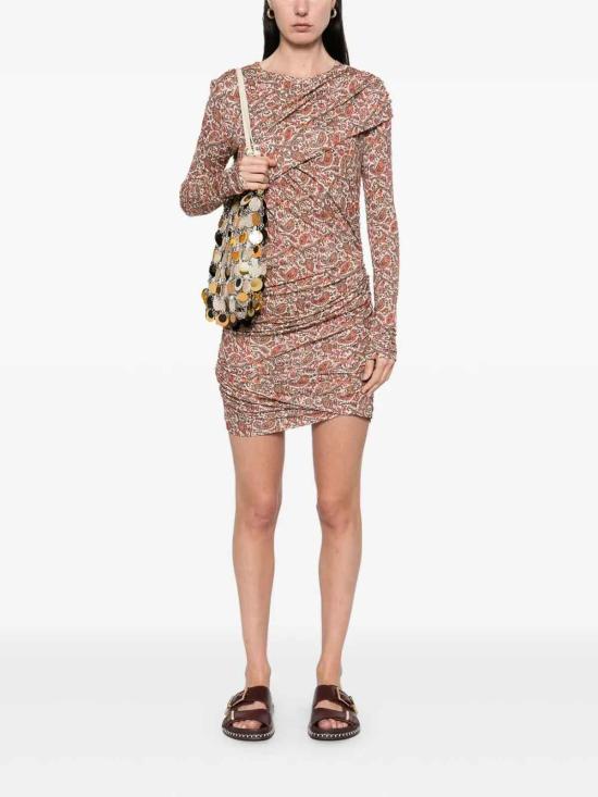 25FW 이자벨마랑 미디 스커트 RO0842FAC3K02E11RU Brown - ISABEL MARANT