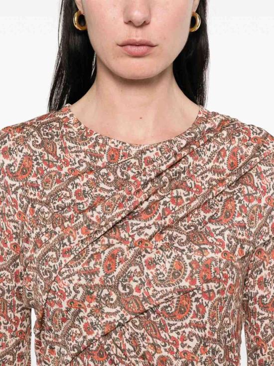 25FW 이자벨마랑 미디 스커트 RO0842FAC3K02E11RU Brown - ISABEL MARANT