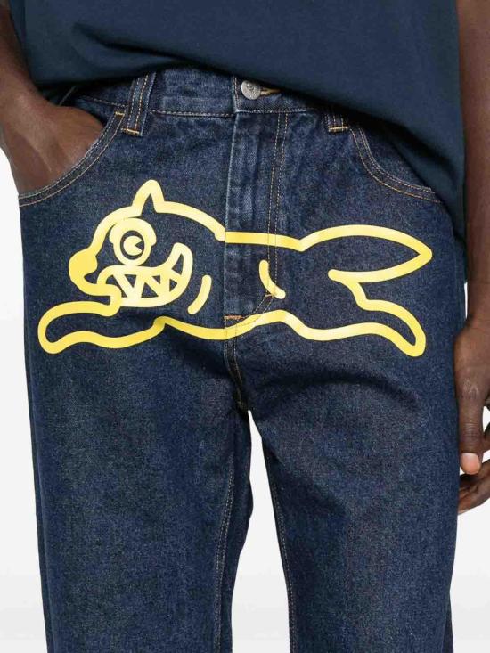 25FW 아이스크림 스트레이트 팬츠 ICD25371INDIGO Blue - ICECREAM