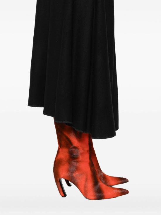 25FW 수잔 보머 미디 스커트 2040090199 Black - SUSANNE BOMMER