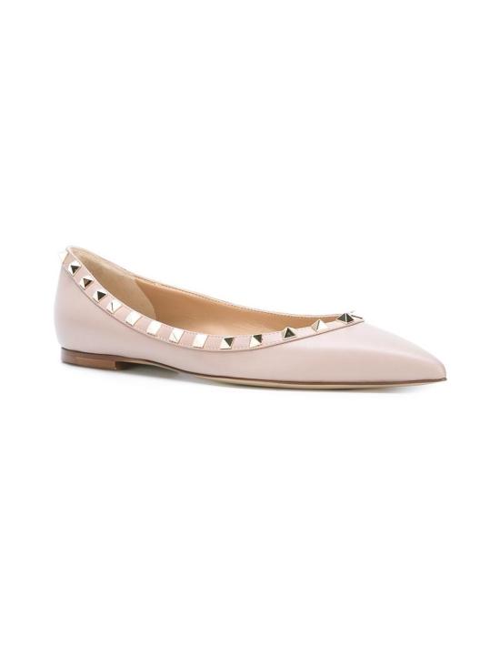 26SS 발렌티노 가라바니 플랫 슈즈 WS0403VODP45 Light Pink - VALENTINO GARAVANI