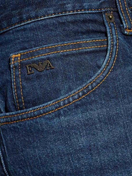 26FW 엠포리오 아르마니 스트레이트 팬츠 EM001370AF14296MB002 Blue - EMPORIO ARMANI