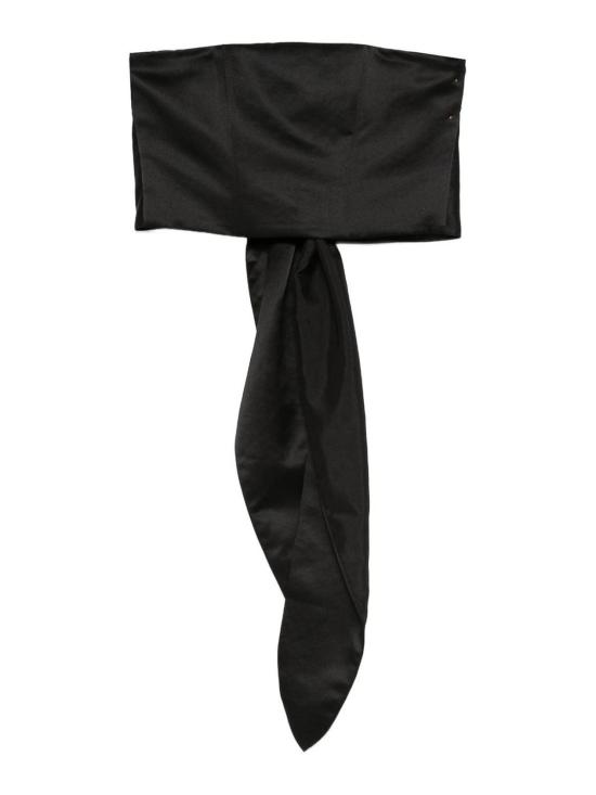 25FW 포르테포르테 민소매 티셔츠 14362MYTOPNOIR Black