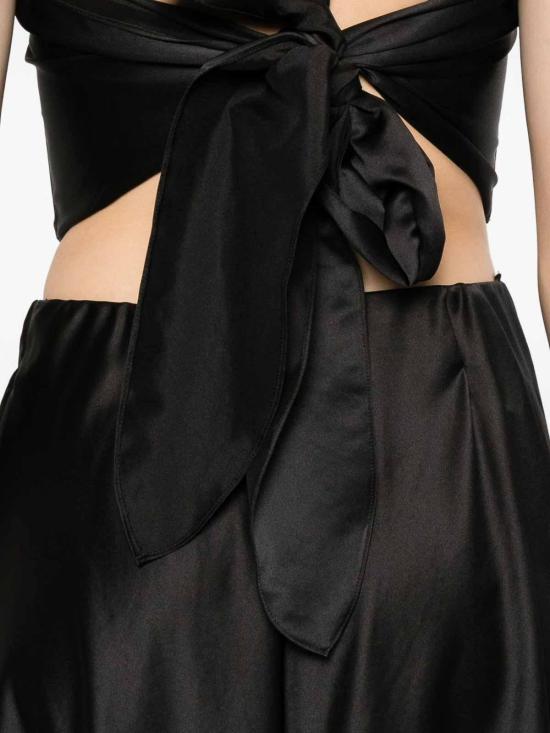 25FW 포르테포르테 민소매 티셔츠 14362MYTOPNOIR Black - FORTE FORTE