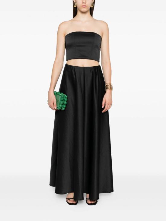 25FW 포르테포르테 민소매 티셔츠 14362MYTOPNOIR Black - FORTE FORTE