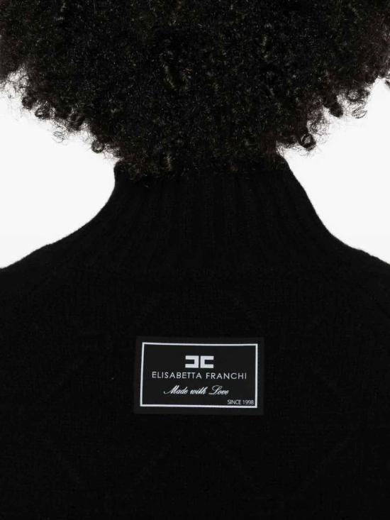  엘리자베타프랜치 터틀넥 MK55T57E2110 Black - ELISABETTA FRANCHI