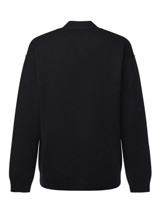 25FW 알파스튜디오 가디건 AU3061E1002 Black - ALPHA STUDIO