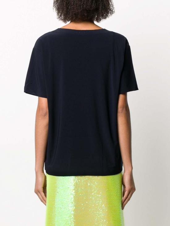 25FW 노마카말리 반팔 티셔츠 KK4266PL104012 Blue - NORMA KAMALI