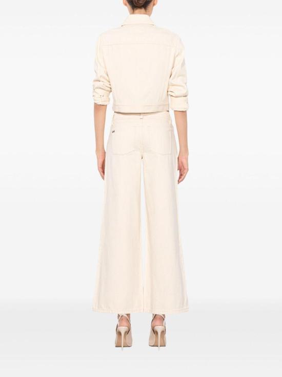 25FW 앨리스 앤 올리비아 스트레이트 팬츠 CD506311127A117 White - ALICE & OLIVIA