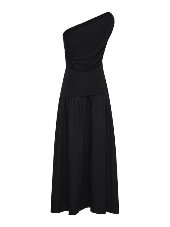 27SS 셀프 포트레이트 미디 스커트 RS26108MB Black - SELF PORTRAIT