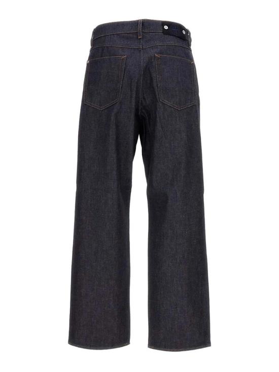  스톤 아일랜드 스트레이트 팬츠 K2S15J100006S00J8VJ200 Blue - STONE ISLAND