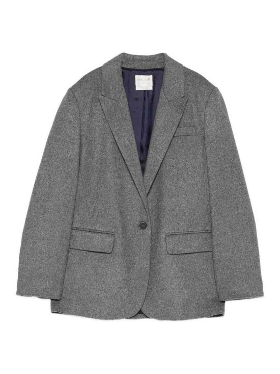 26FW 포르테포르테 수트 자켓 14318MYJACKETGRIGIOMELANGE Grey