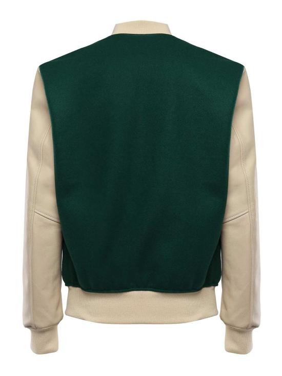 26SS 줄리아노 갈리아노 봄버 자켓 VARSITYNAPPAVERDE Green - GIULIANO GALIANO